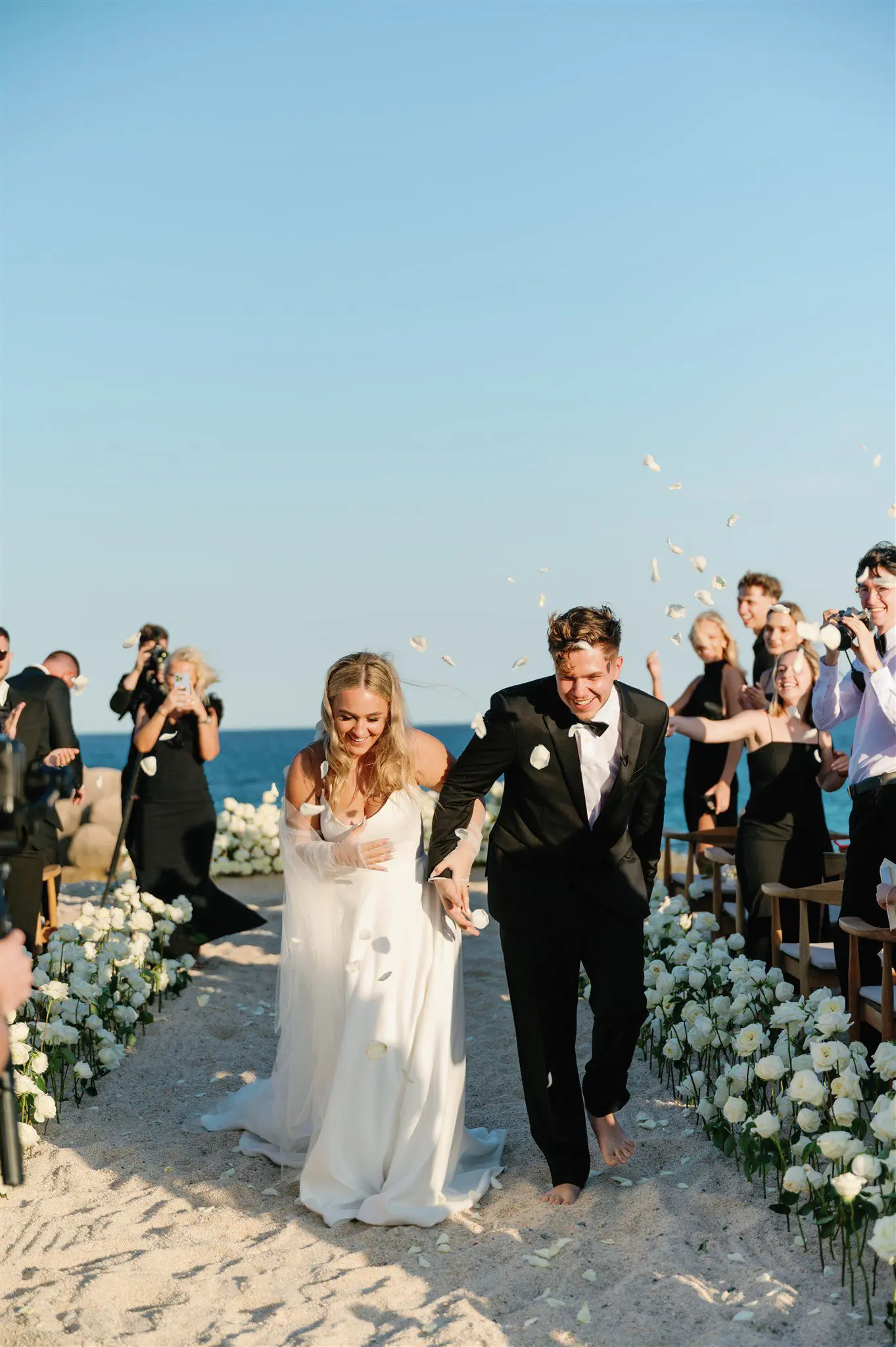 Cabo beach wedding ceremony