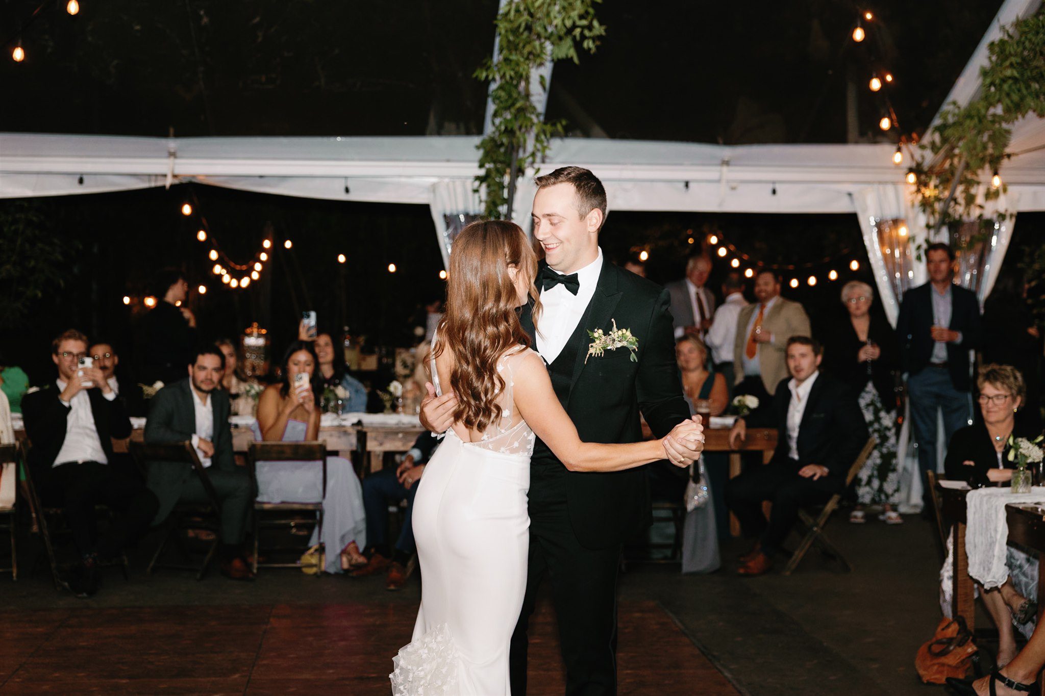 Outdoor tent wedding
