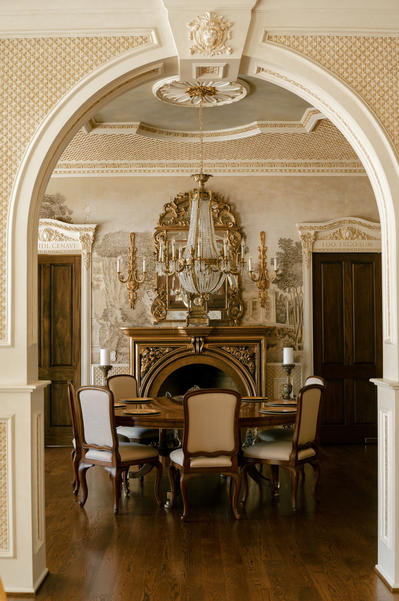 Inside the Palais de Leon wedding venue