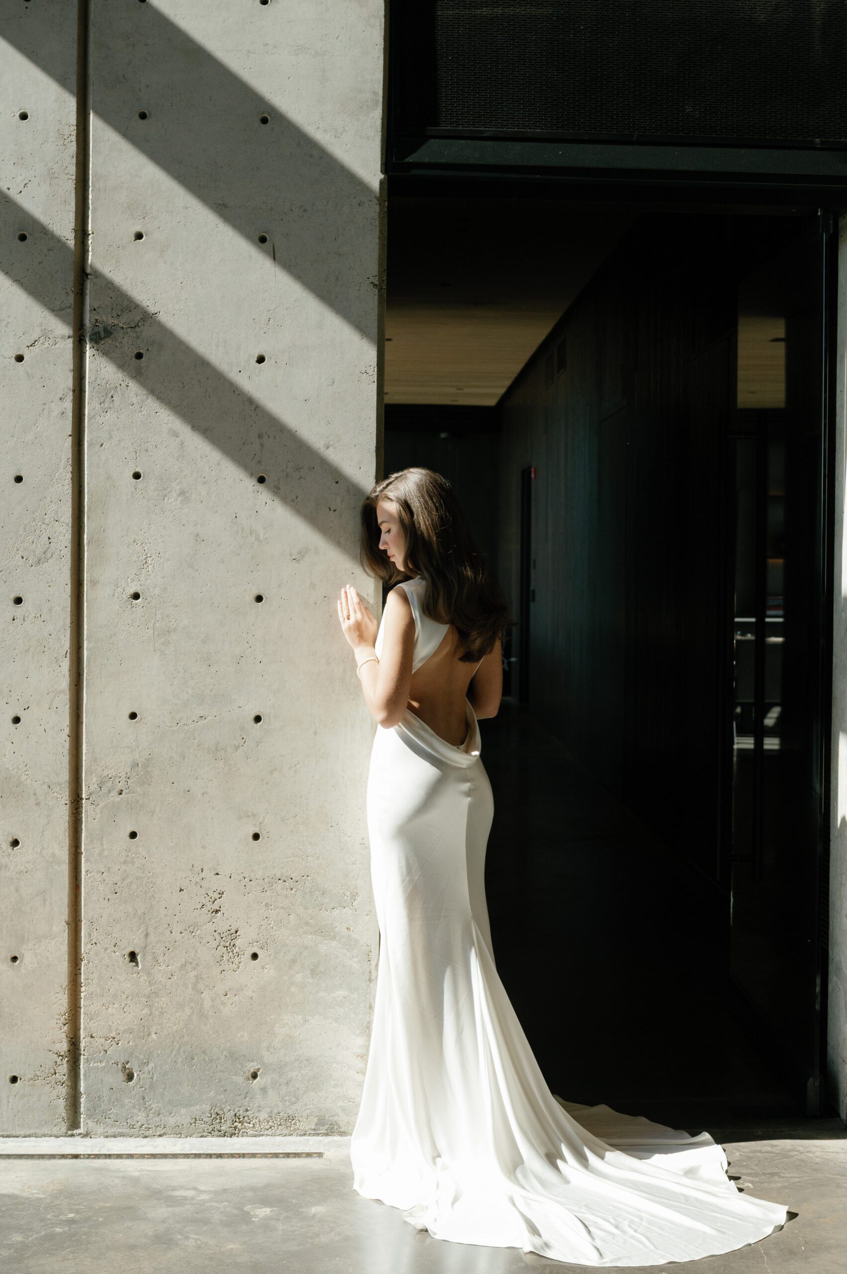 Bride getting ready at LucidWild Estate