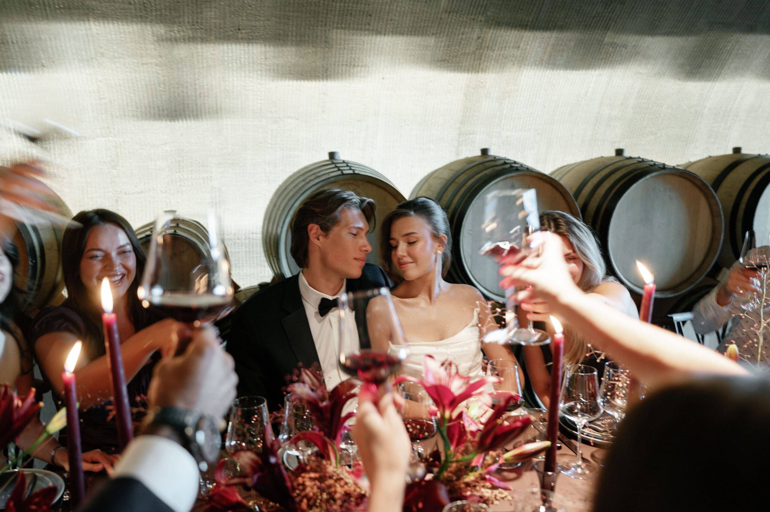 WineCaves reception at LucidWild winery