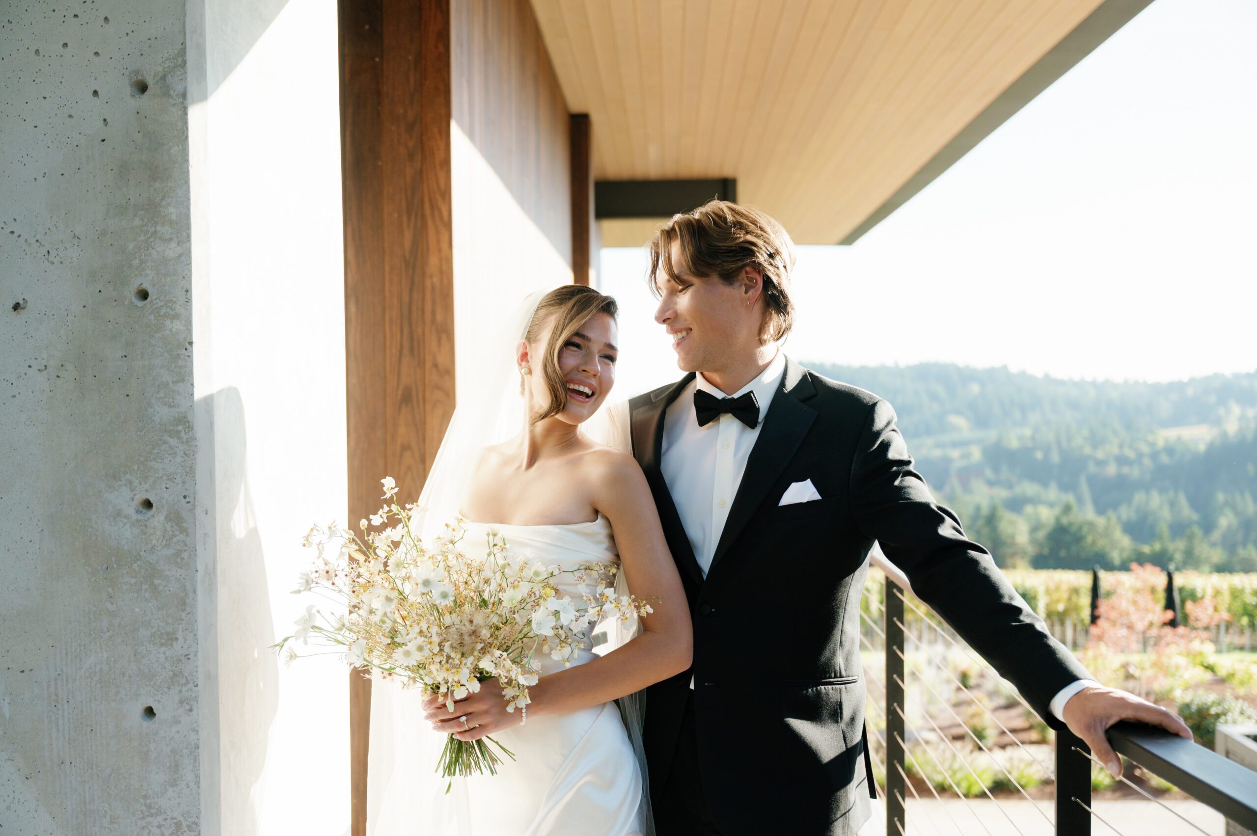 Modern Winery Wedding Venue